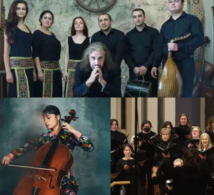 Naghash Ensemble, Karen Ouzounian, and the Amadeus Choir