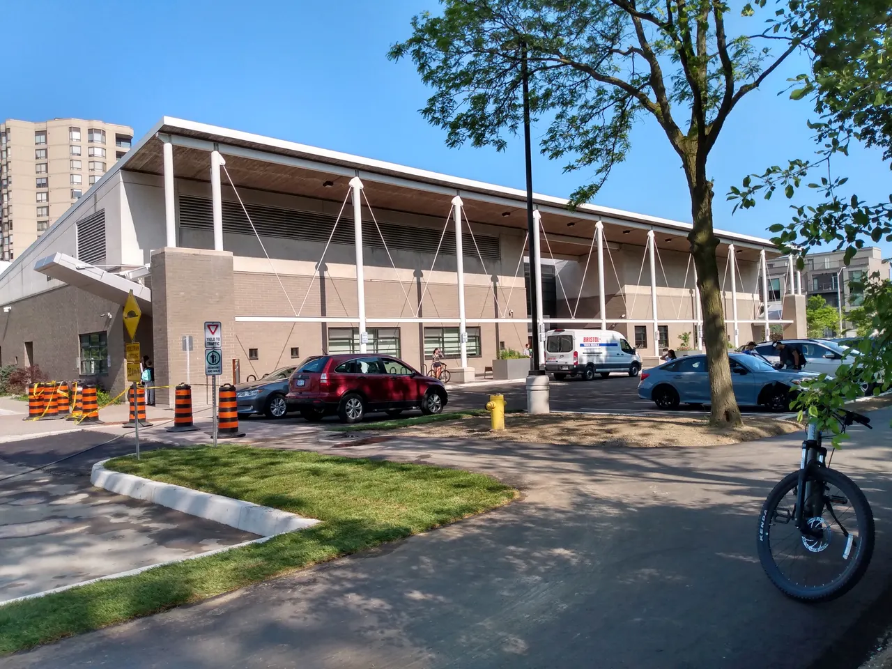 Bathurst Clark Resource Library in Vaughan, 2023.